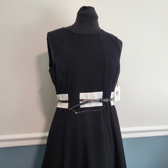 Calvin Klein Colorblock Dress - Picture 2 of 6